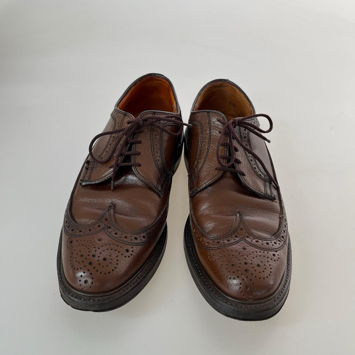 ブーツ DEXTER ウィングチップ ブラウン (8 2/1) ブラウン