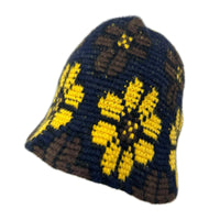 ハット VOWELS HANDKNIT BUCKET HAT