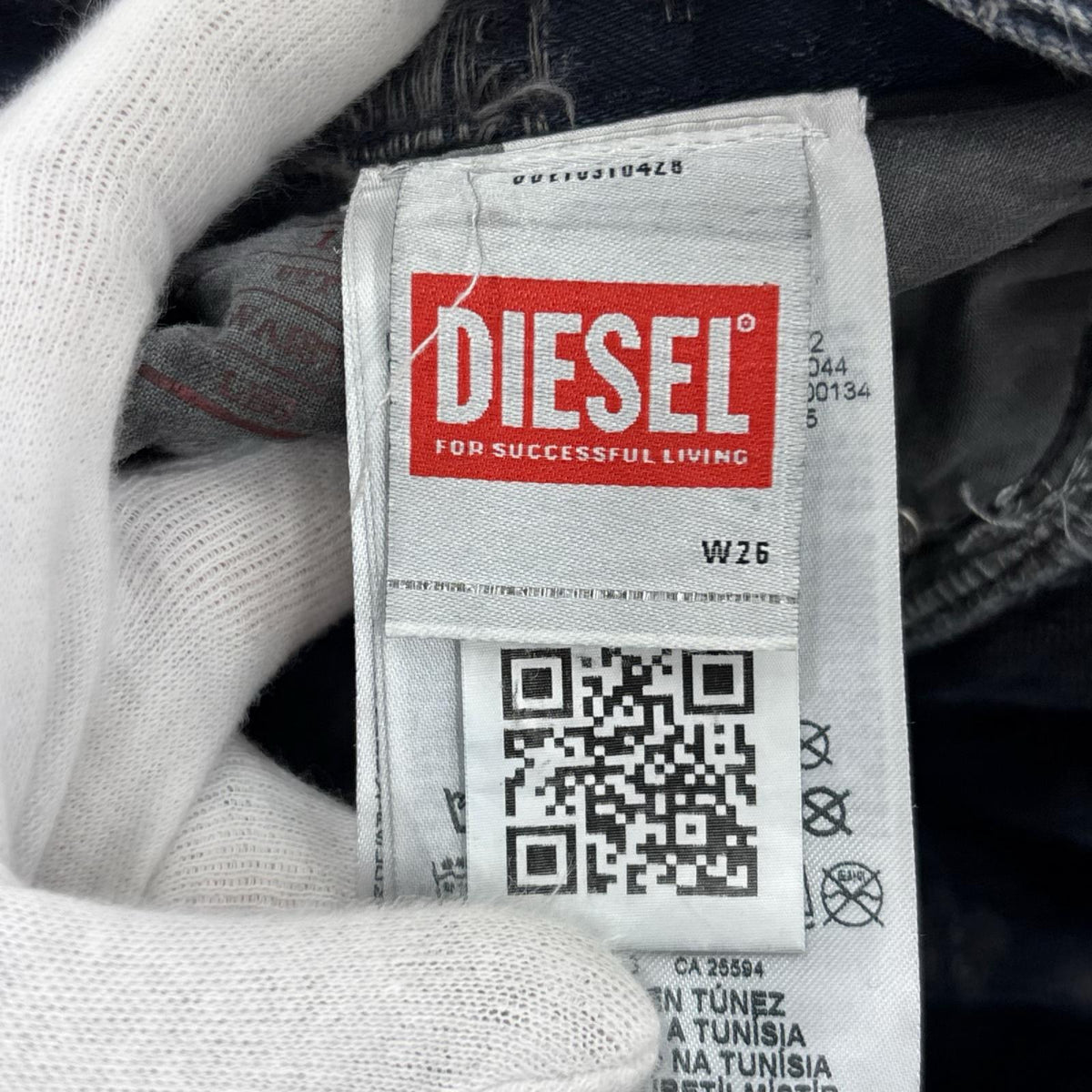 デニムパンツ RELAXED jeans 1996 d-sire 26 ネイビー