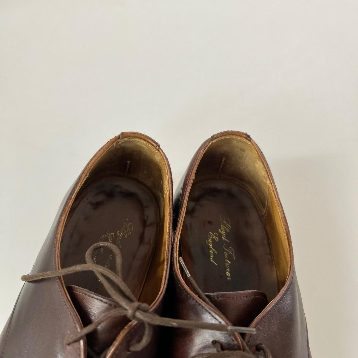 シューズ Lloyd footwear Uチップ ドレスシューズ 8 1/2 ブラウン