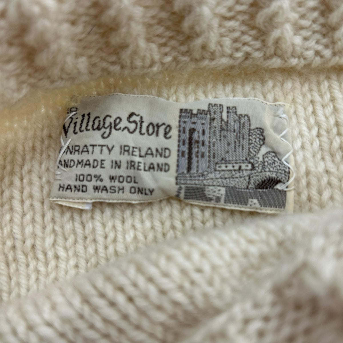 ニット 70s Vilage Store Bunratty フィッシャーマンニット