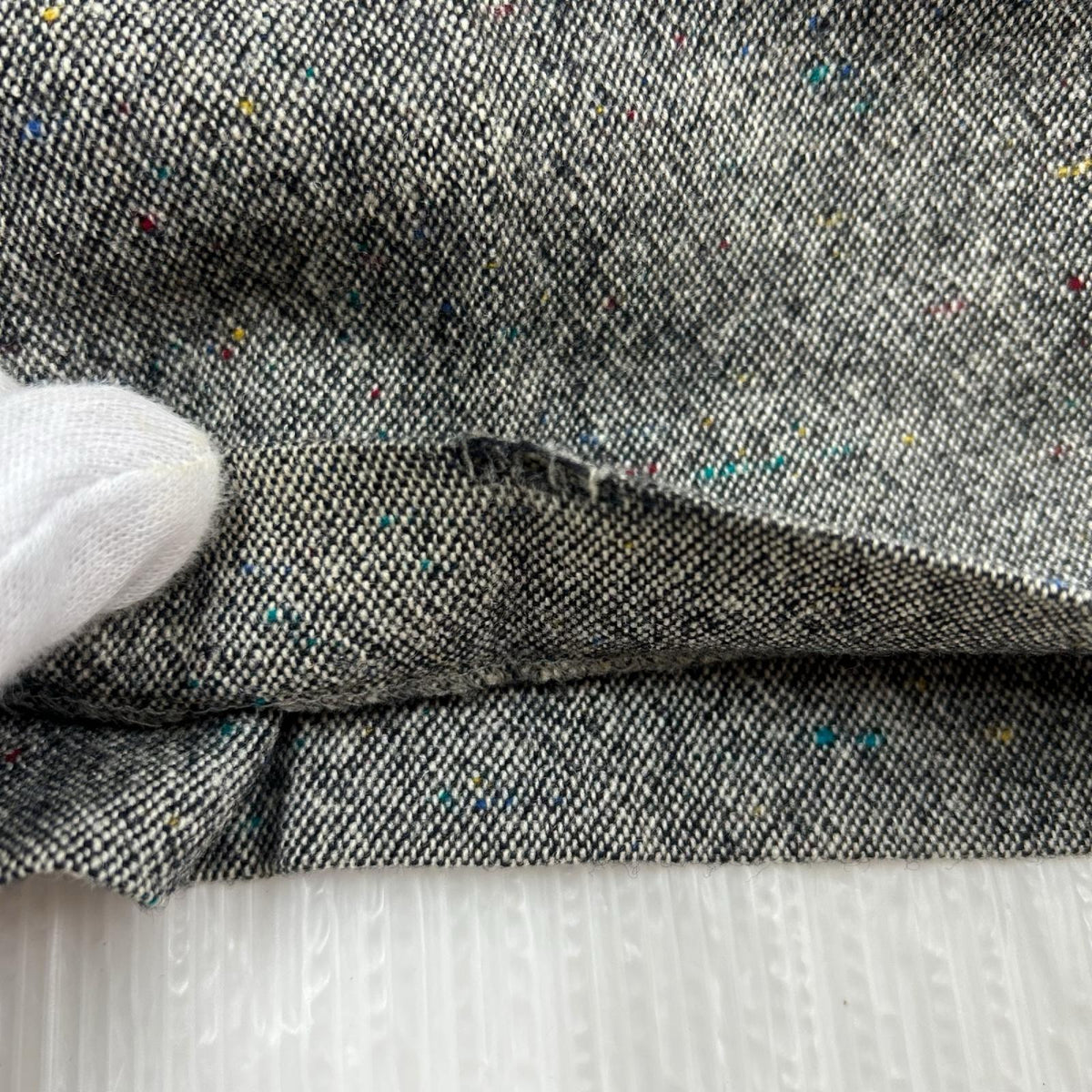 パンツ 70s PENDLETON ネップウールスラックス TALON GRY グレー