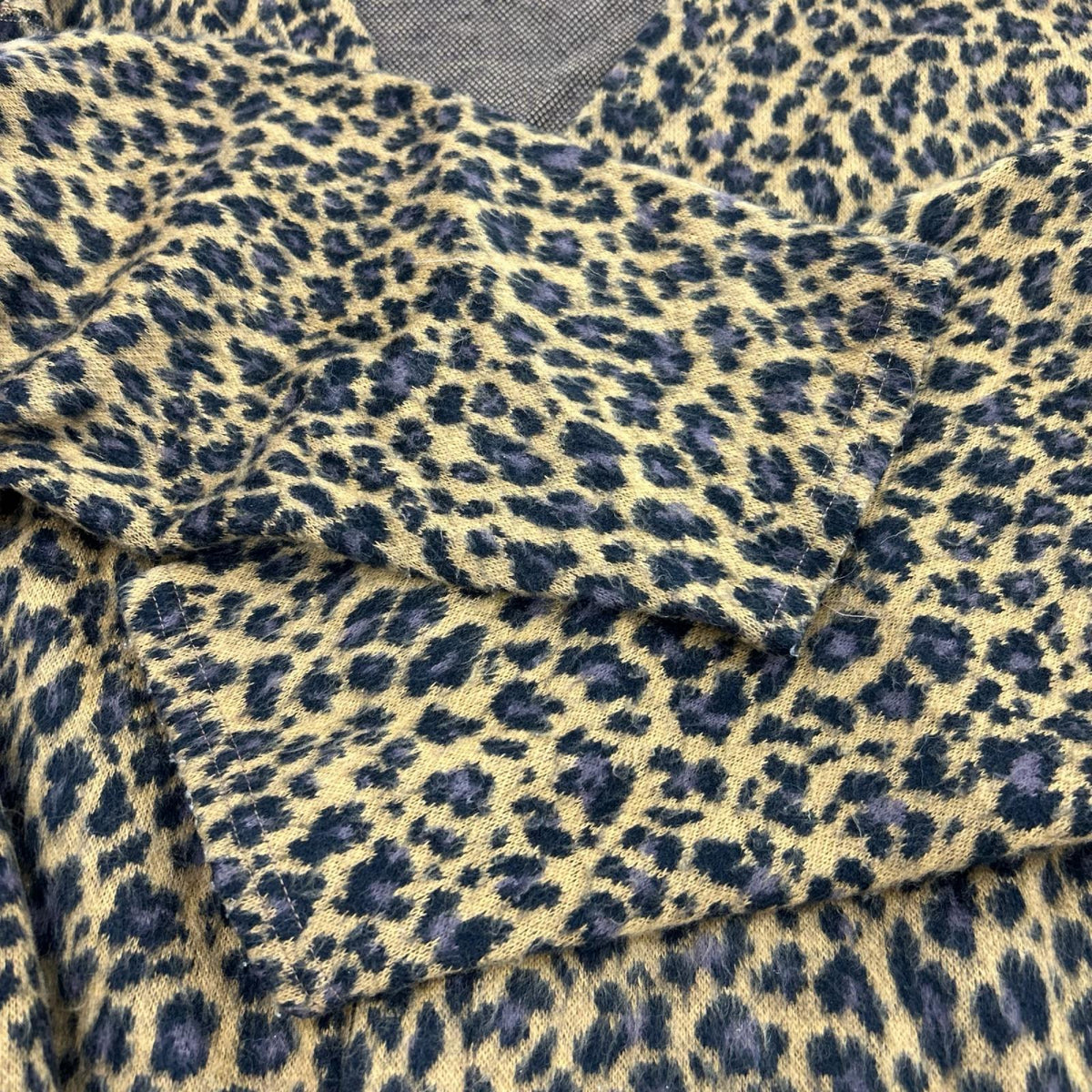 カーディガン レオパードカーディガン M ブラウン