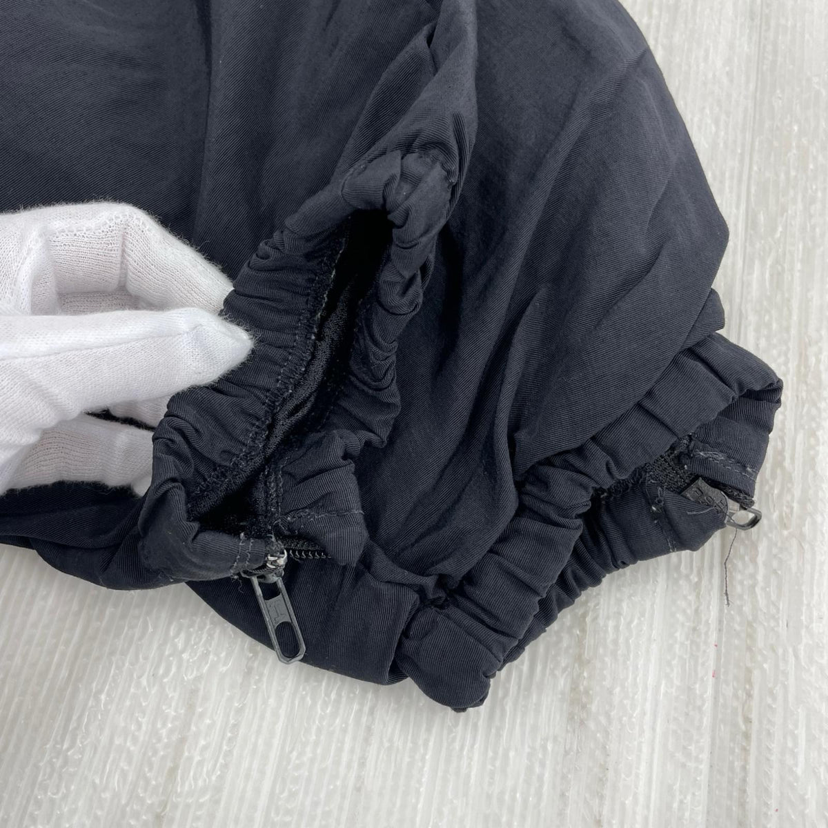 パンツ U.S.ARMY PFU ナイロン トレーニングパンツ 黒 M ブラック
