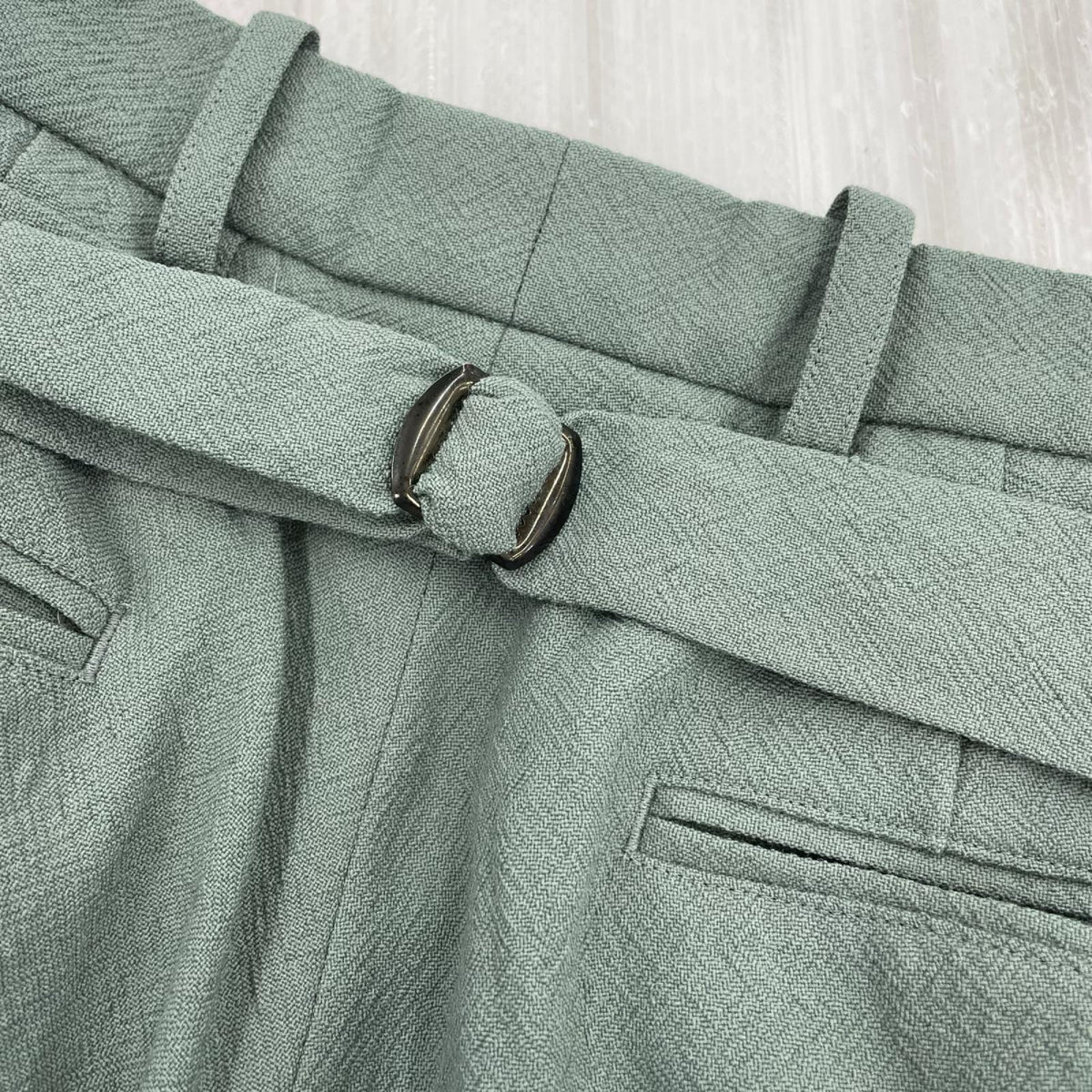 パンツ Rigid washer tropical R-pants 緑