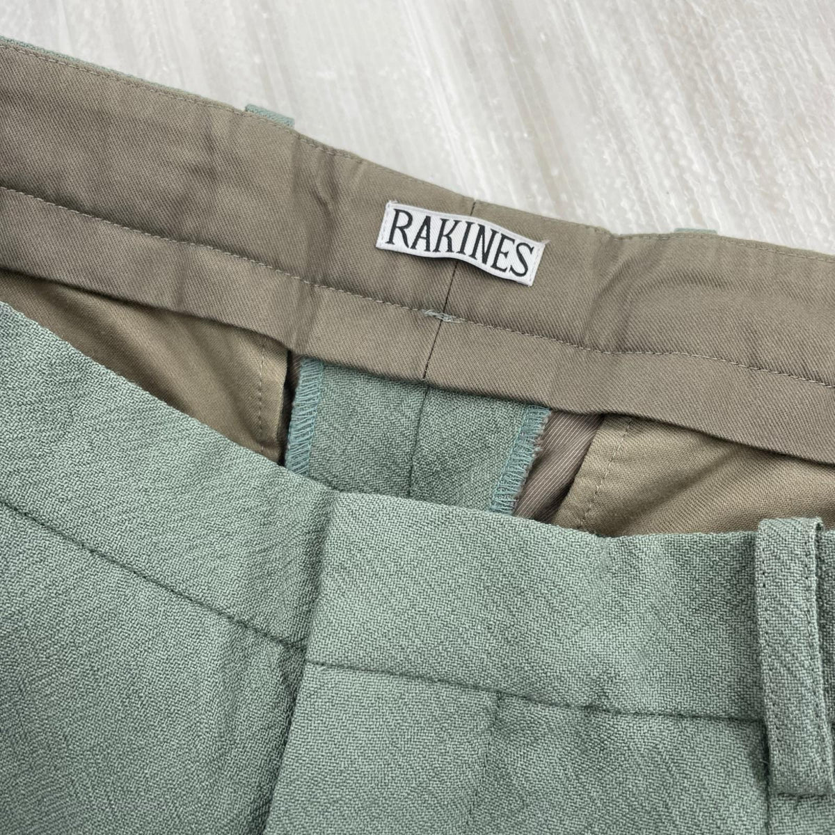 パンツ Rigid washer tropical R-pants 緑
