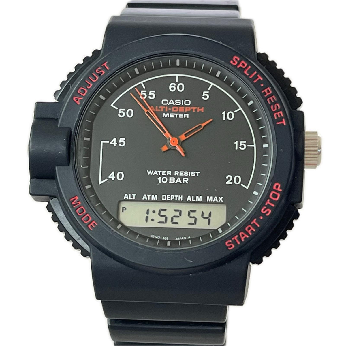 腕時計 80-90s ARW-320 ALTI-DEPTH ブラック