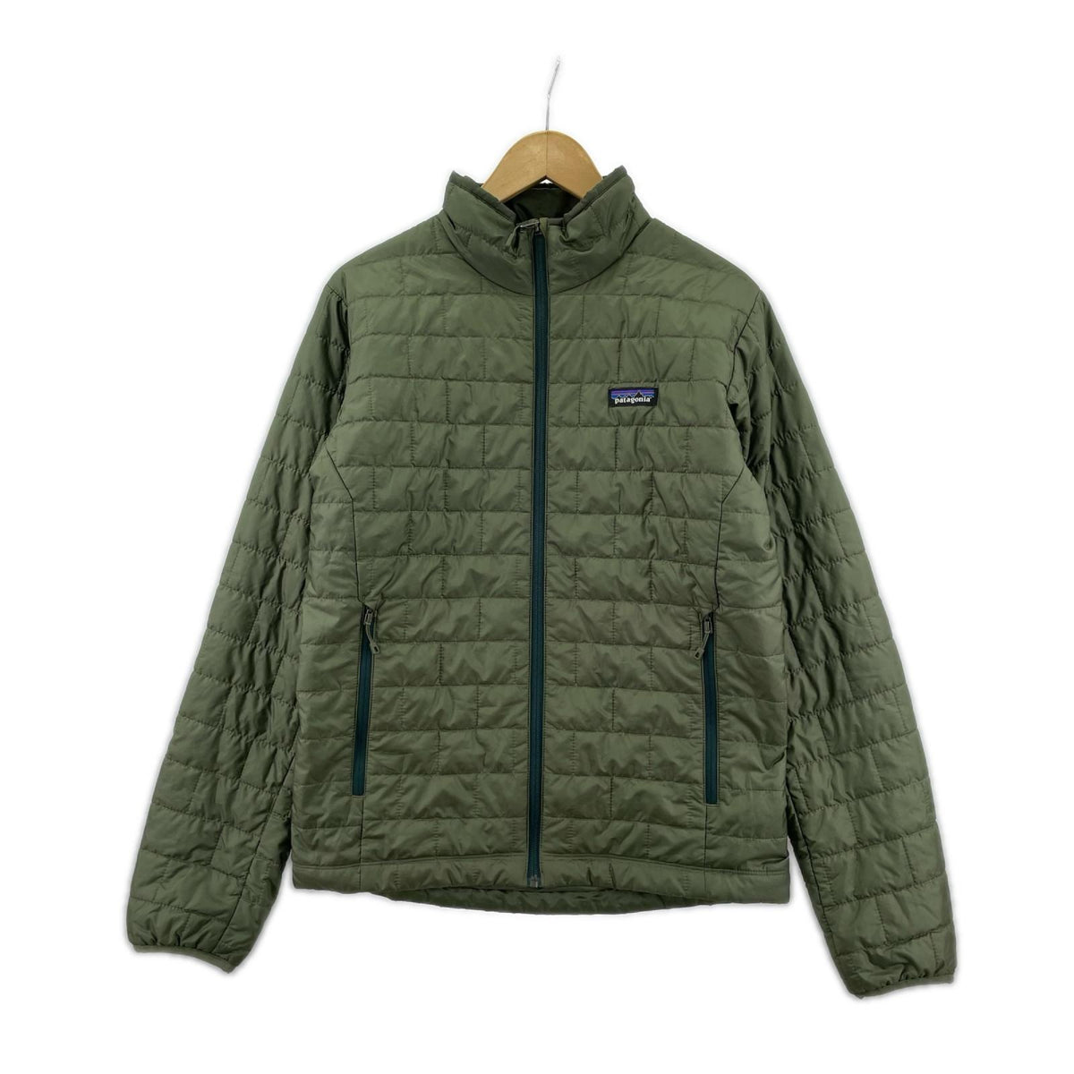 ダウンジャケット patagonia Nano Puff Jacket 84212FA19 緑 (S) S カーキ