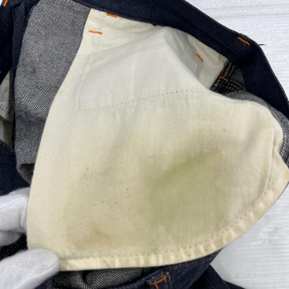 パンツ 2007 HOMME ペインター S ネイビー