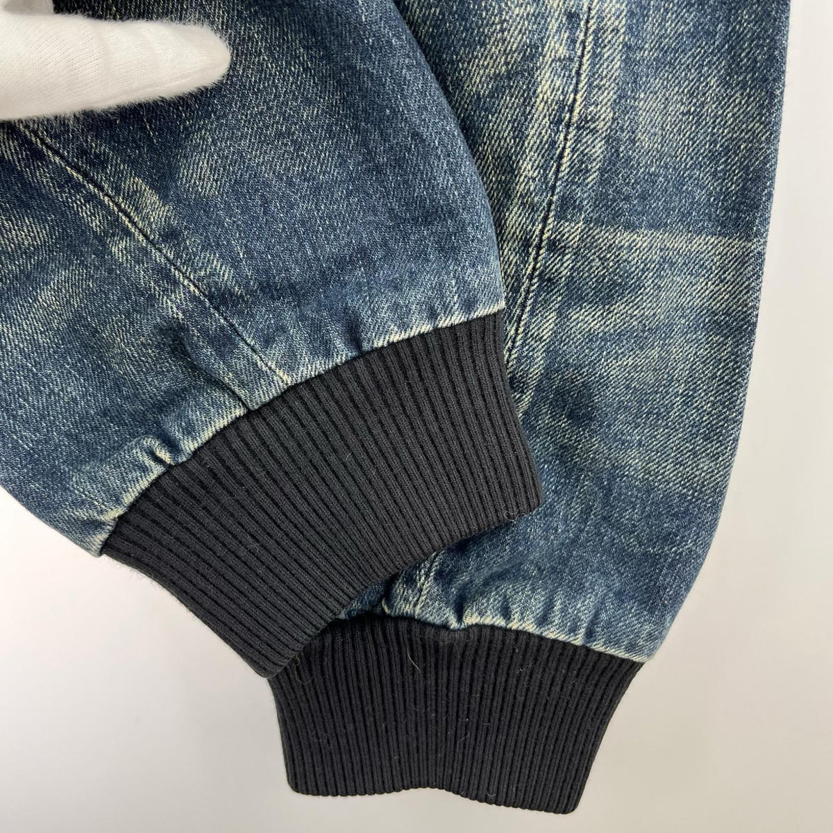 パンツ Unplugged sarrouel denim ネイビー