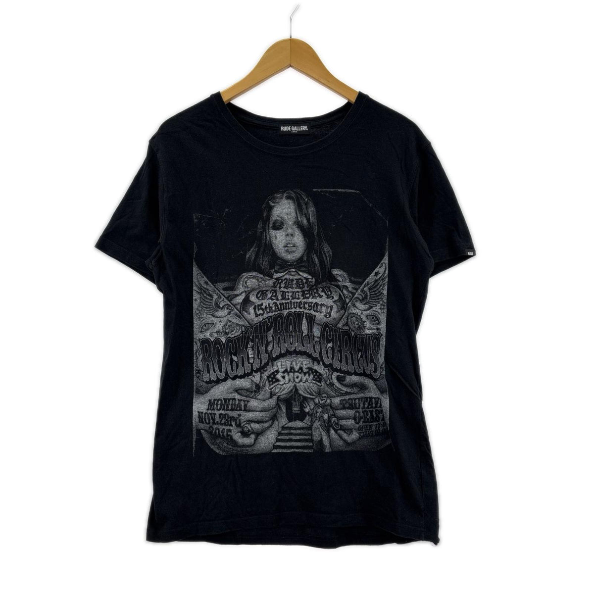 半袖Tシャツ ROCKIN JELLY BEAN L ブラック