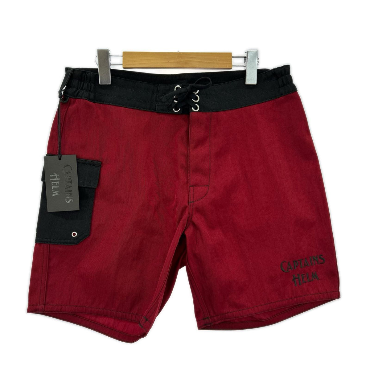 ショートパンツ ×PIPPEN STORE BOARD SHORTS 赤 (XL) レッド