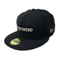 キャップ 20ss sim metallic box logo cap ブラック