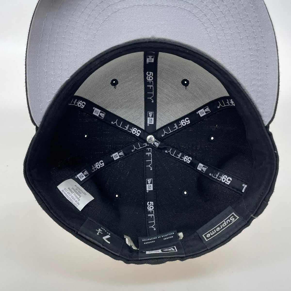 キャップ 20ss sim metallic box logo cap ブラック