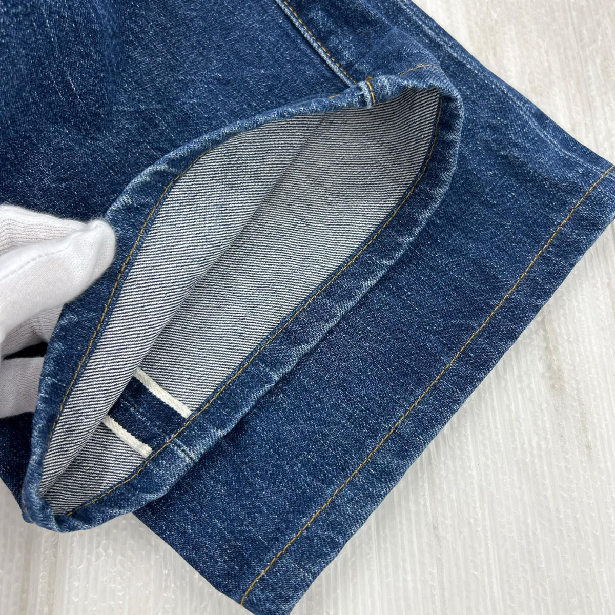 デニムパンツ 90s Levi's バレンシア工場製 501XX デニムパンツ W 34L36 34 ブルー