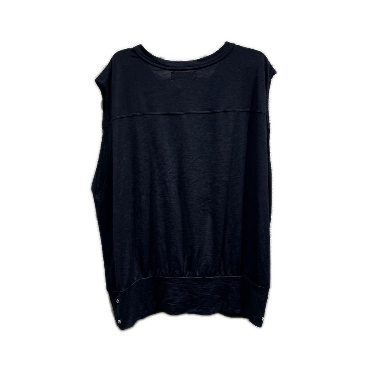 タンクトップ barbell object wool ns top