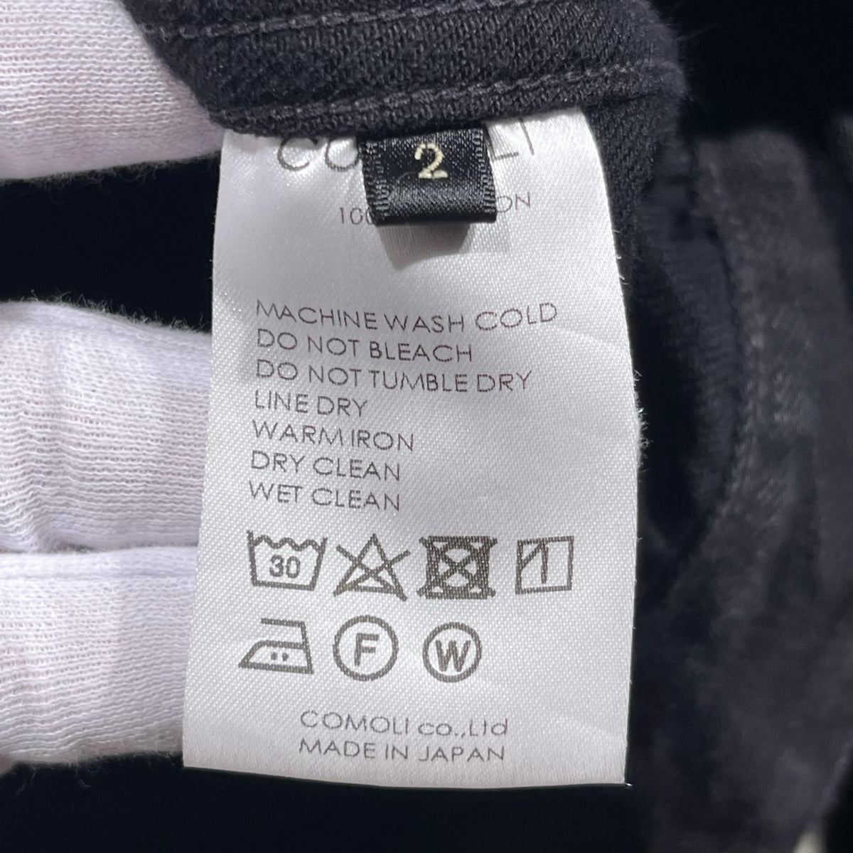 デニムジャケット 25SS デニムジャケット 2 ブラック