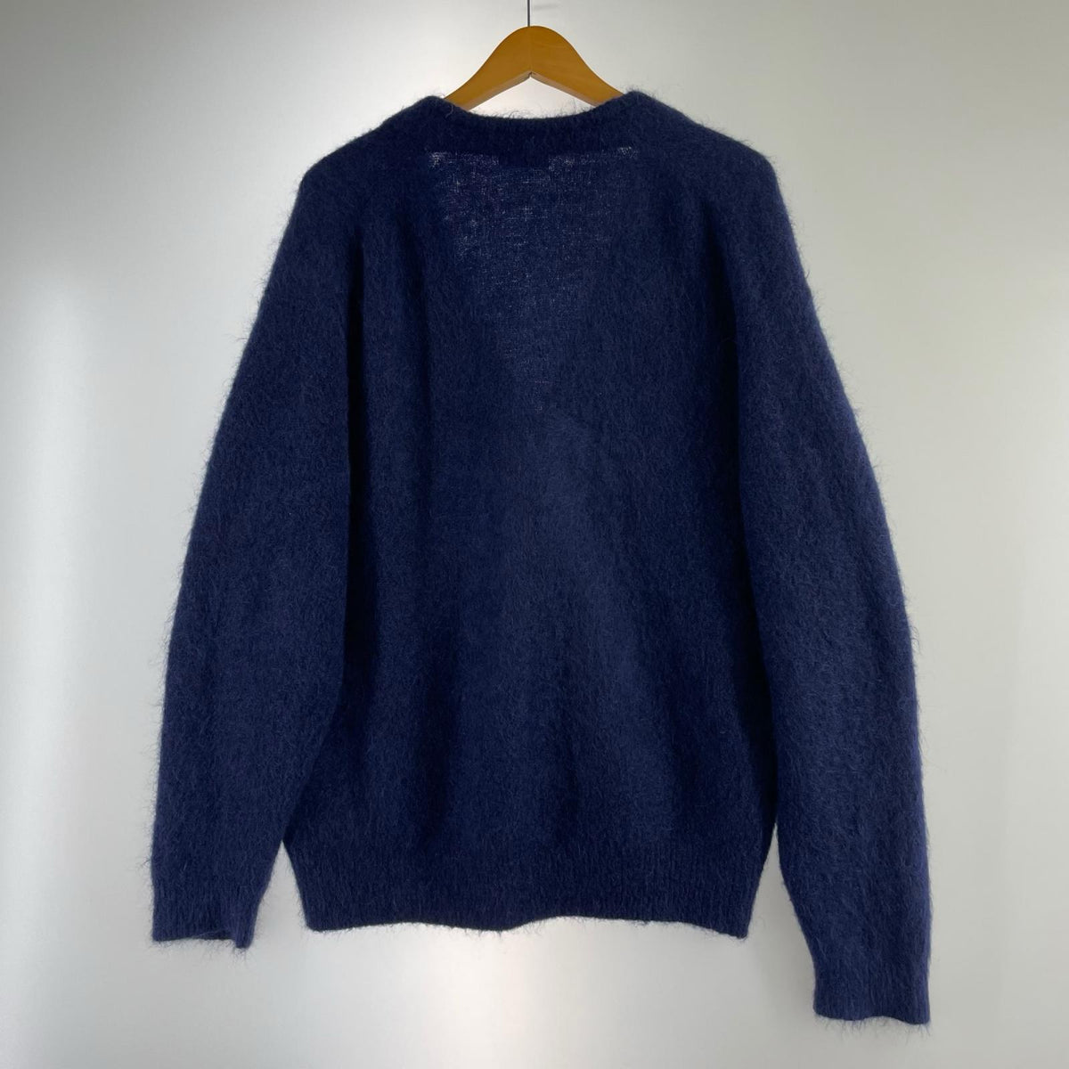 カーディガン BEAUTY&YOUTH UNITED ARROWS シャギーモヘヤ Vカーディガン S ネイビー S