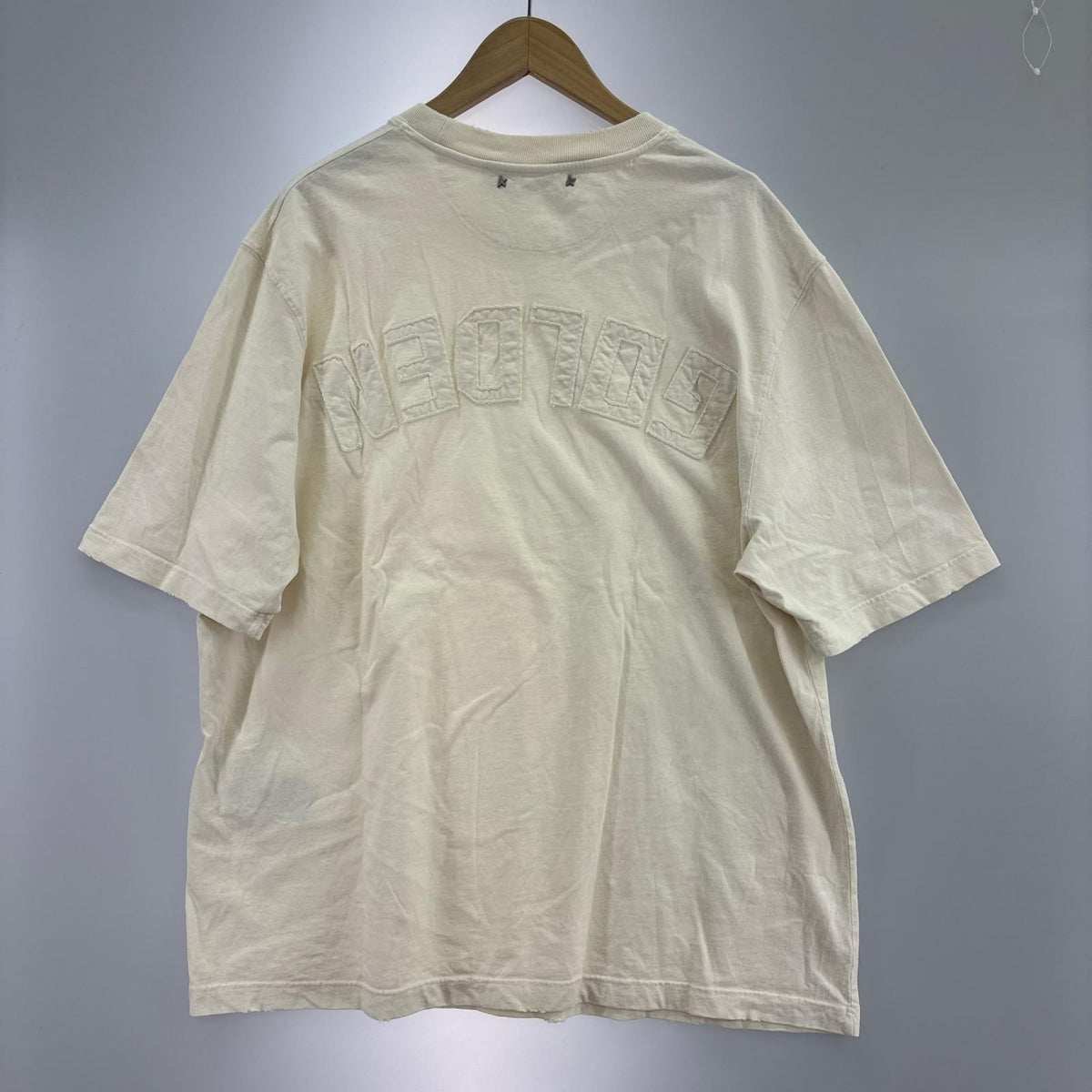 半袖Tシャツ バッグリバースロゴTee アイボリー L