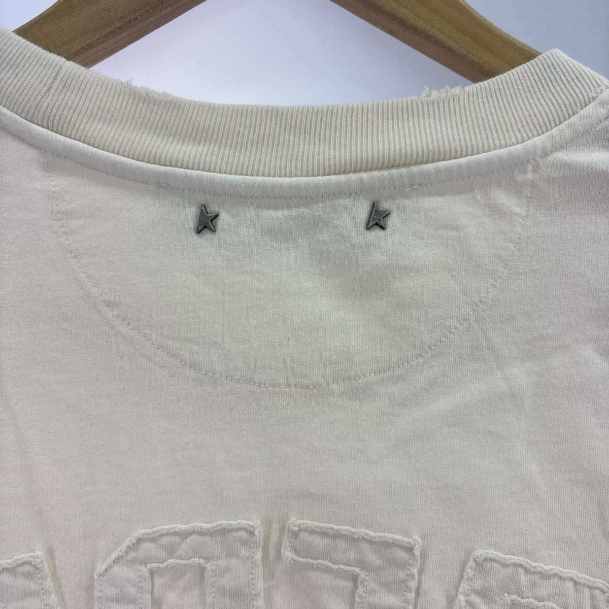 半袖Tシャツ バッグリバースロゴTee アイボリー L
