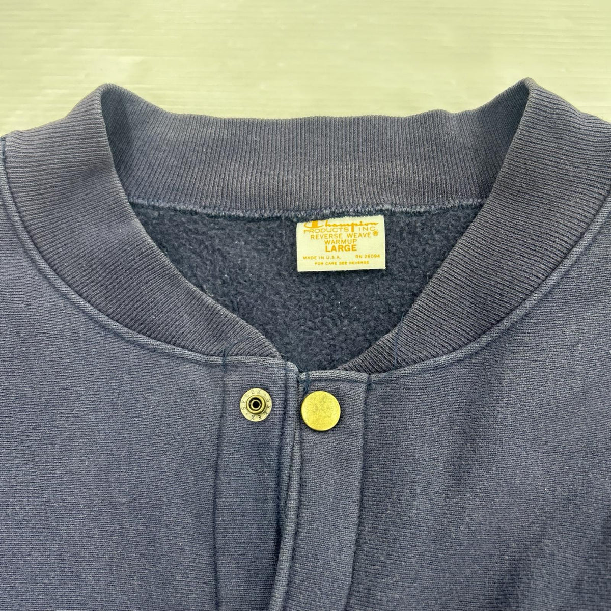 カーディガン 00s Snap Cardigan USA製 NVY L パープル