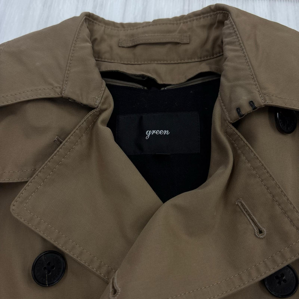ジャケット ダブルブレストコート ベージュ (1) 1 ベージュ