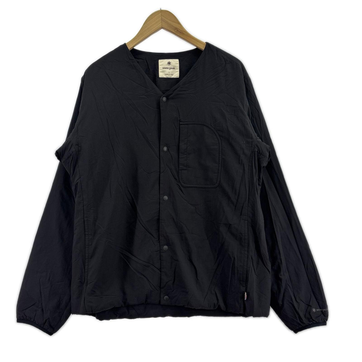 ジャケット 26SS Flexible Insulated Cardigan 黒 (L) L ブラック