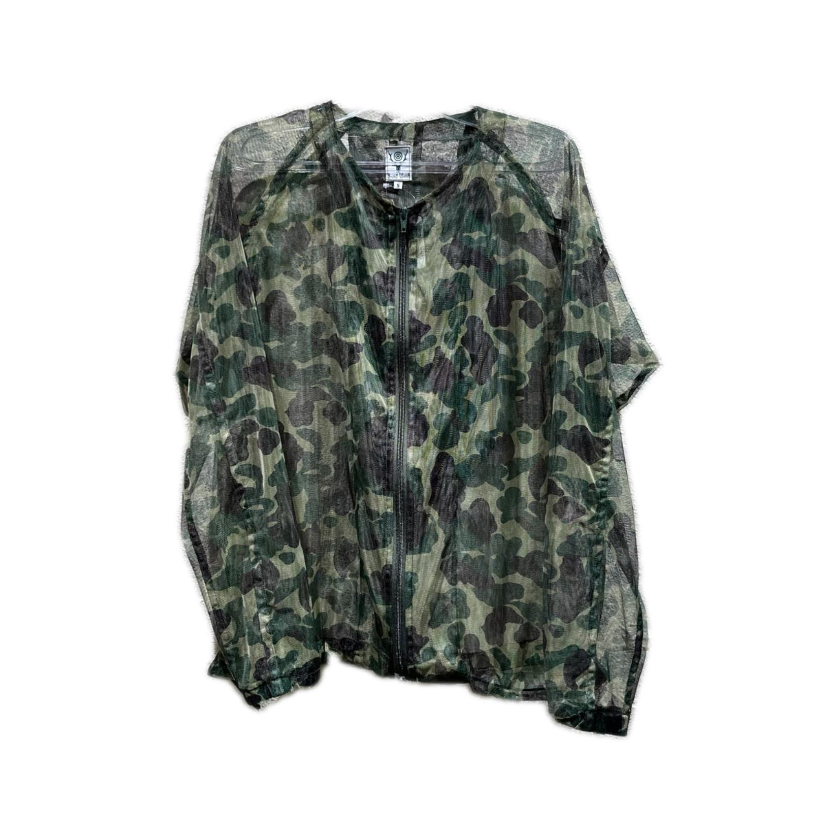 ジャケット リバーシブルカモメッシュパーカー