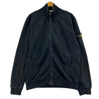 ジャケット STONE ISLAND ジップスウェット M ブラック