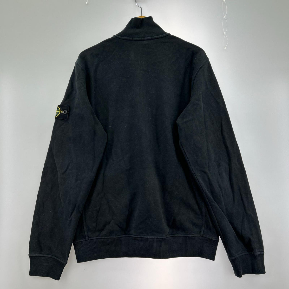 ジャケット STONE ISLAND ジップスウェット M ブラック
