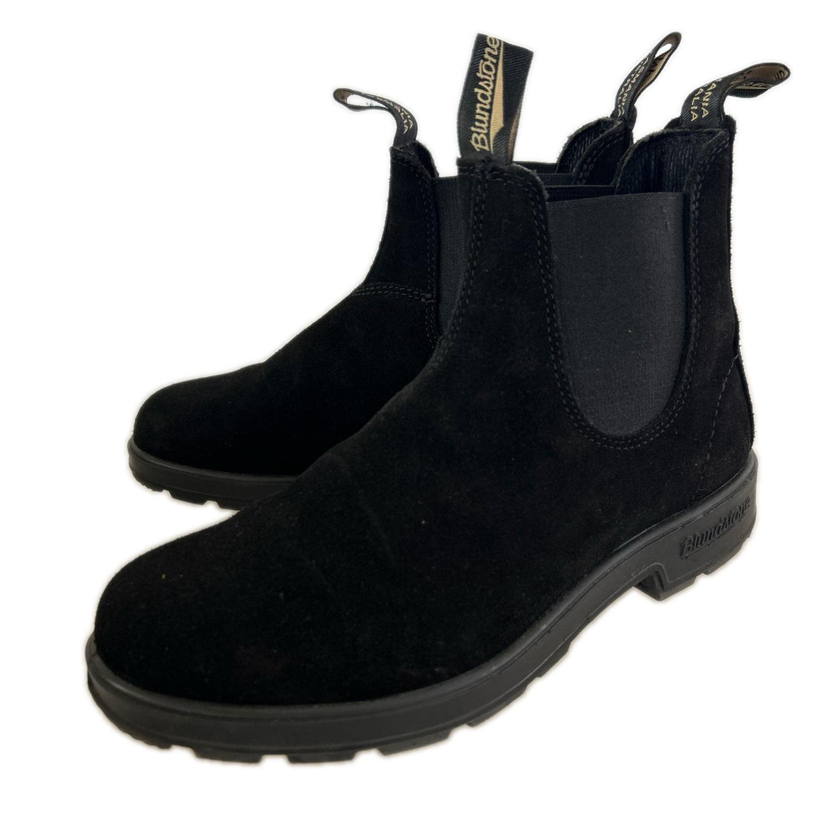 ブーツ Blund Stone スエード 黒 26.5cm (US8 1/2 UK8 EU43) ブラック