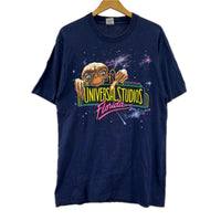 半袖Tシャツ UNIVERSAL STUDIO 90s E.T. L L ネイビー