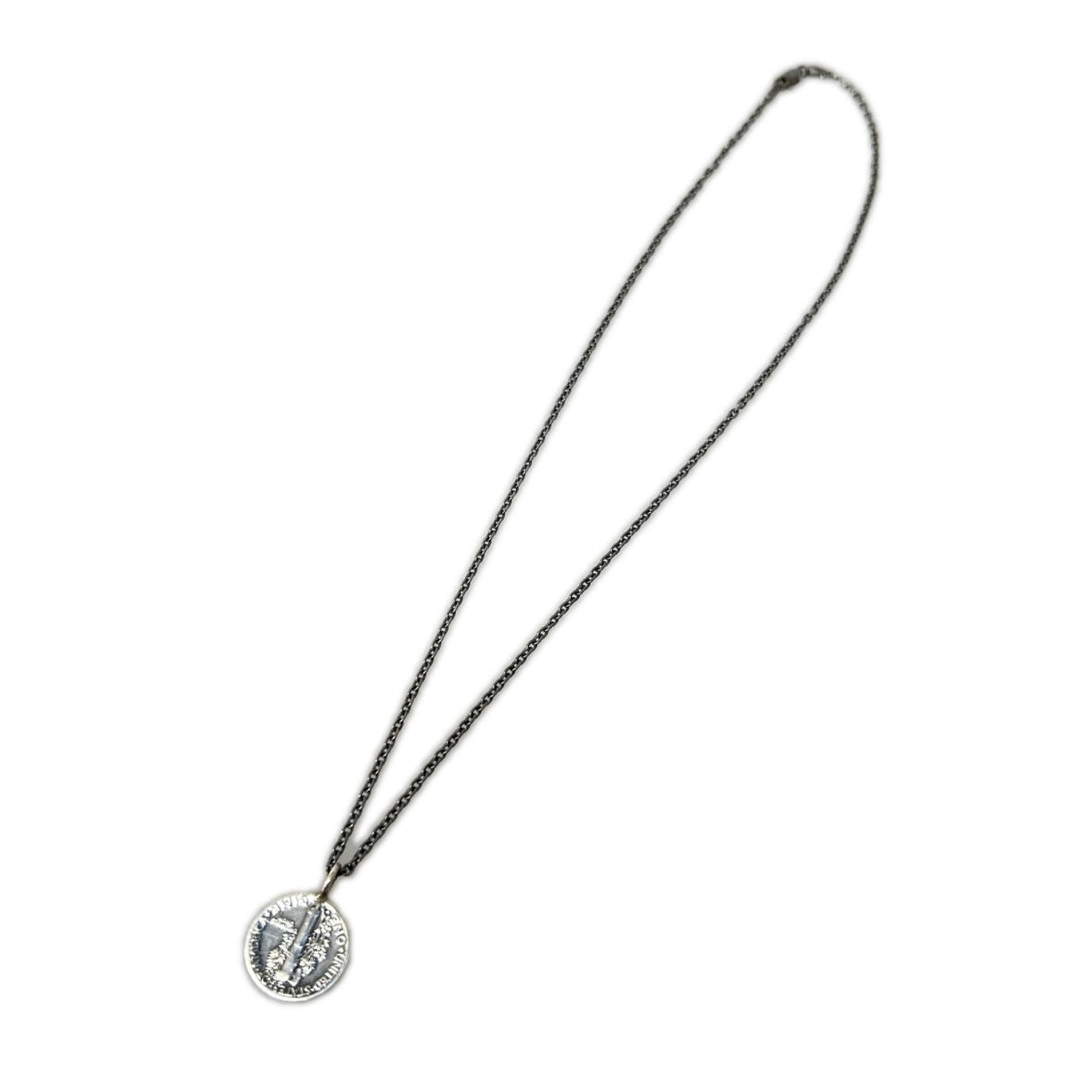 リング・指輪 BARNS OUTFITTERS Button Works シルバーコイン ネックレス シルバー