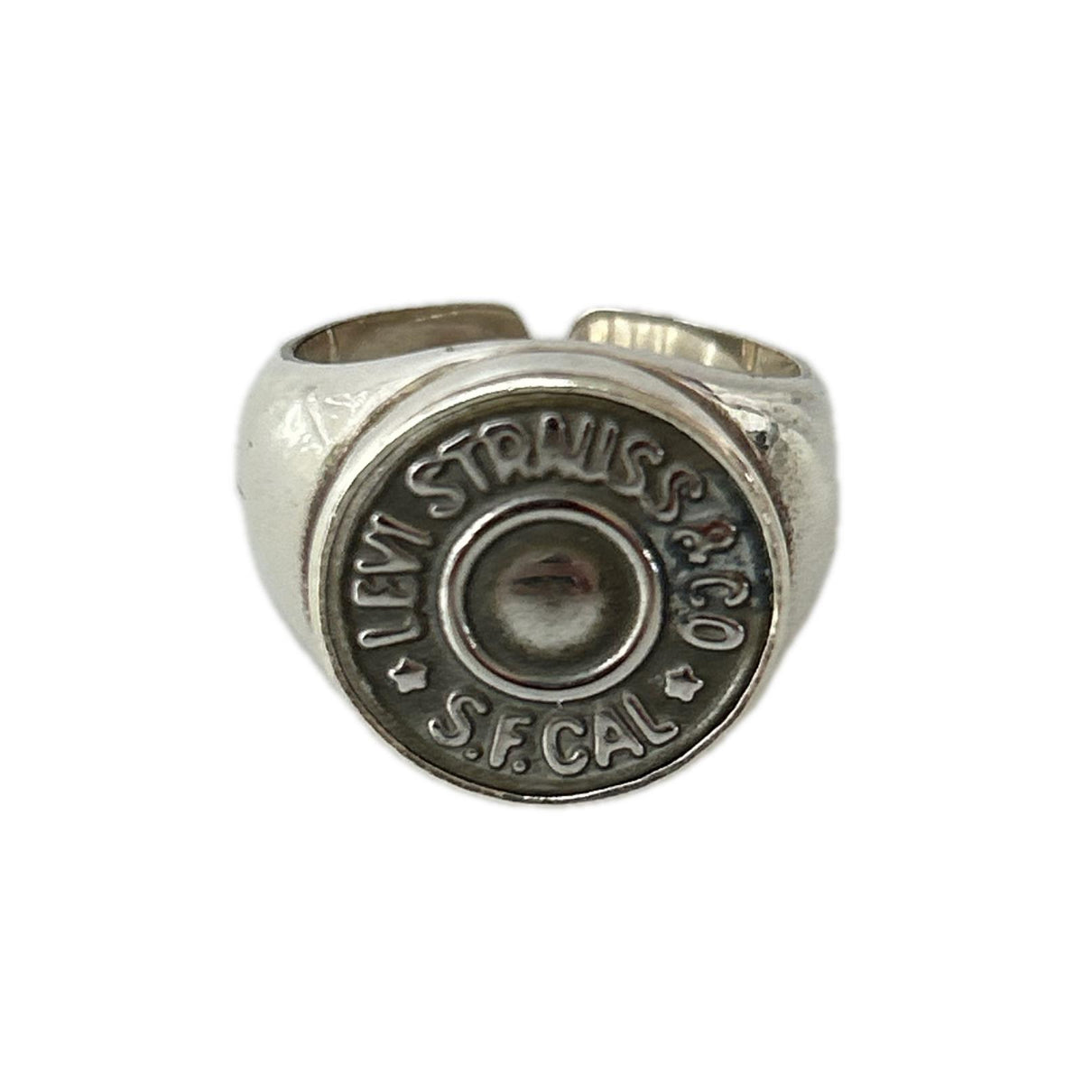 リング・指輪 BARNS OUTFITTERS Button Works LS RIVET RING シルバー