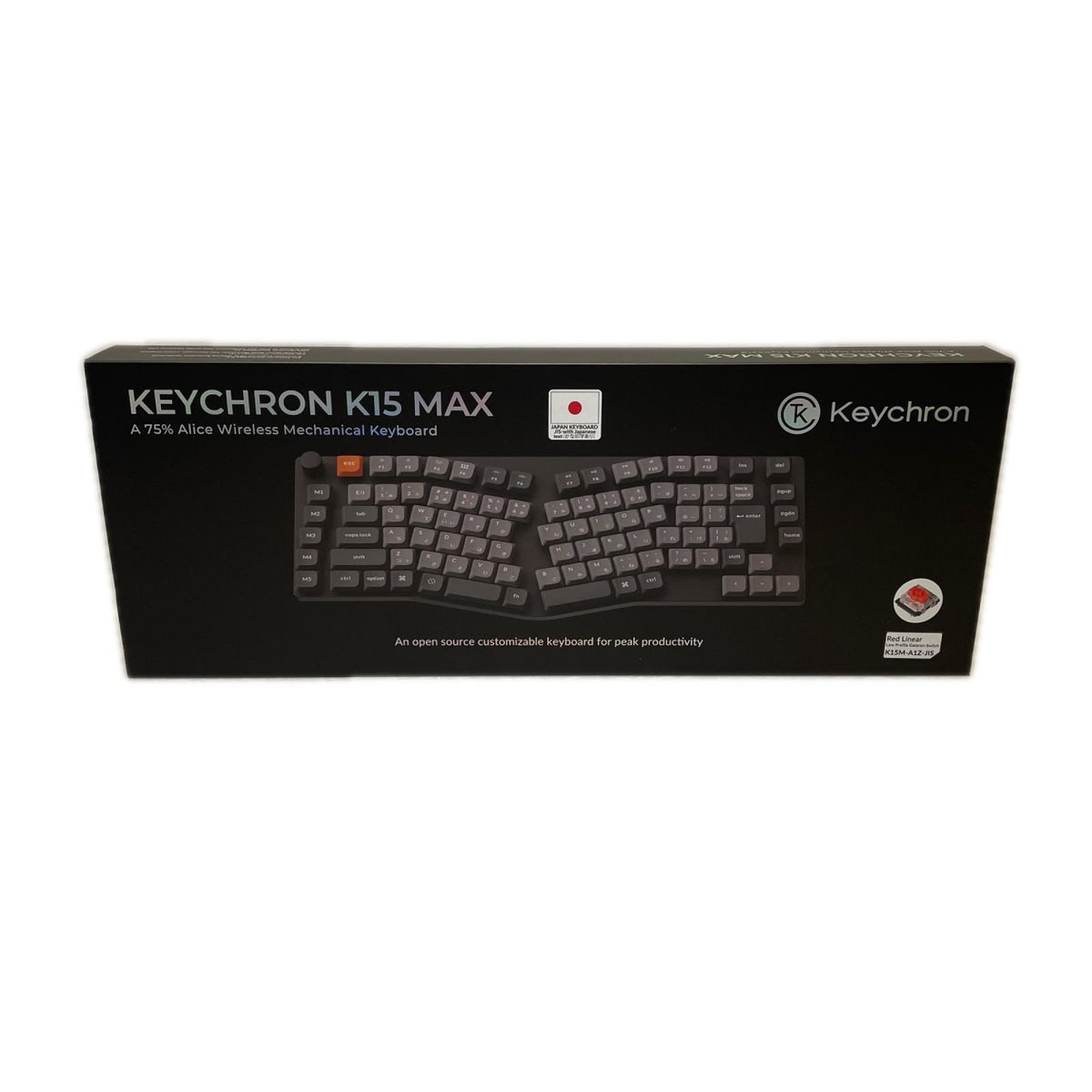 K15 Wireless Mechanical Keyboard K15M-A1Z-JIS KEYCHRON PC周辺機器