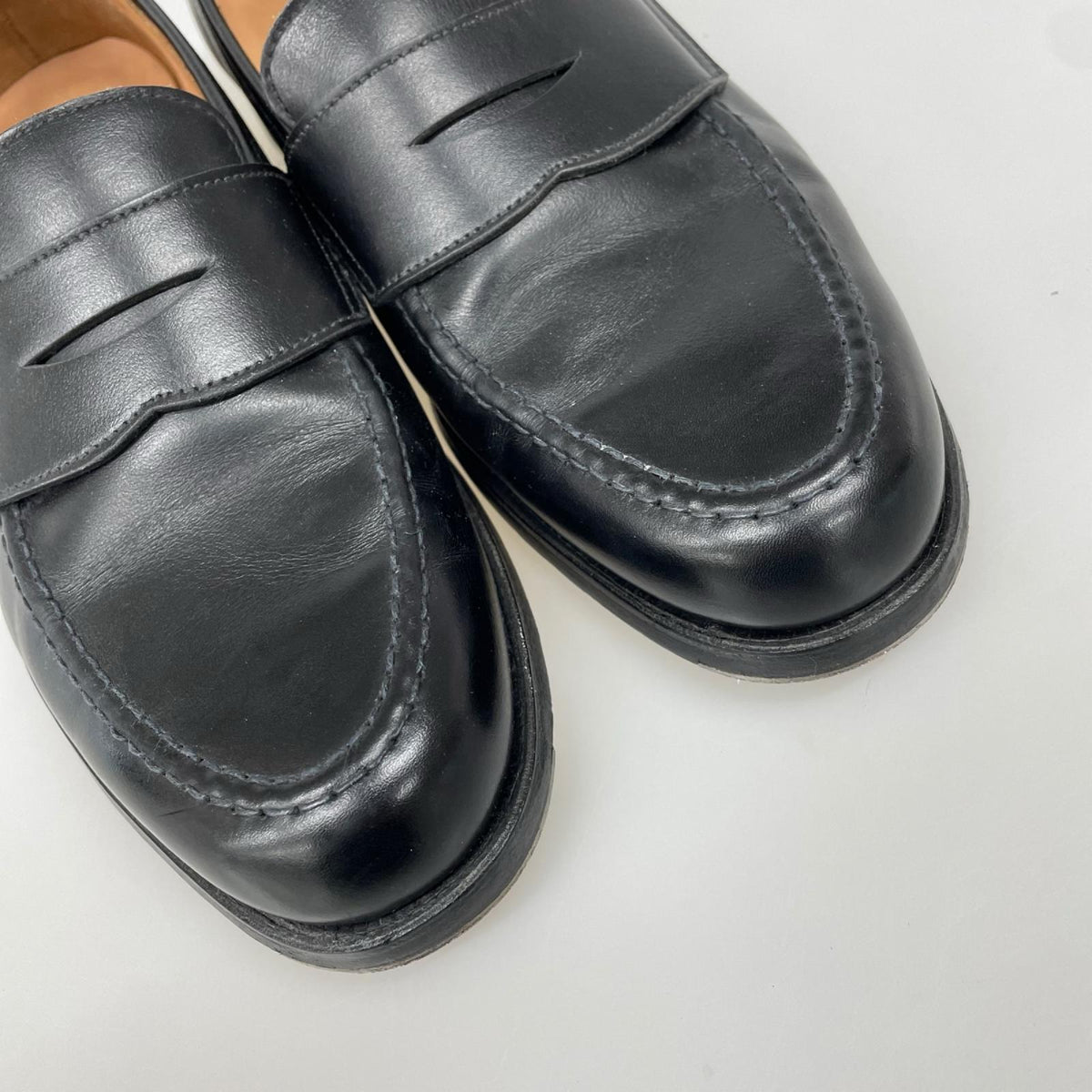 シューズ CROCKETT&JONES BOSTON2 コインローファー ブラック