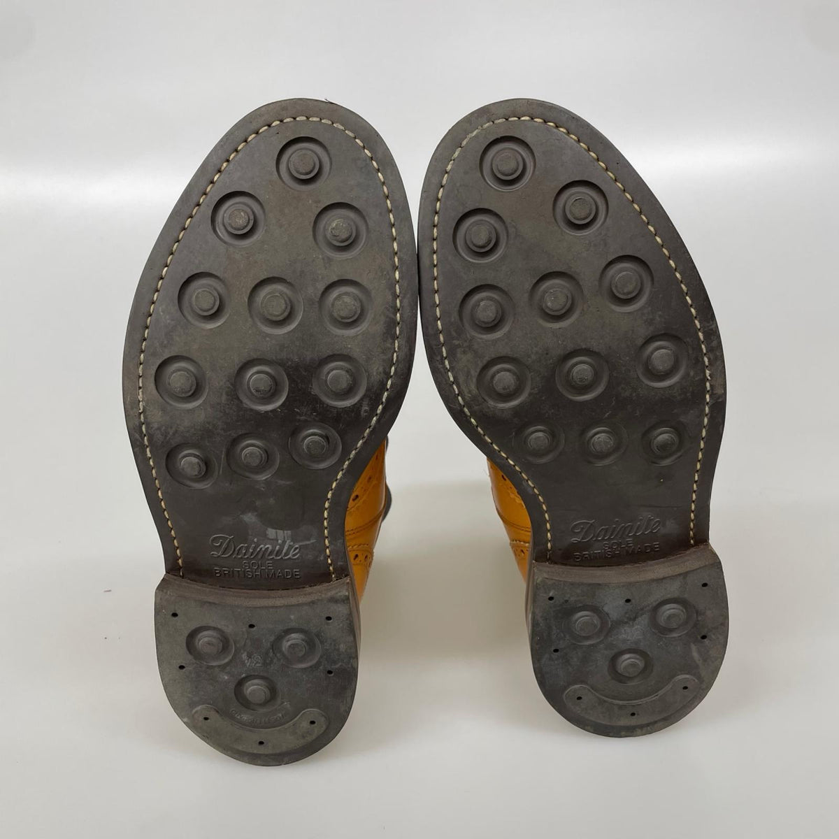 ブーツ Tricker's M2754 HENRY 1001 BURNISHED ウイングチップ サイドゴアブーツ ブラウン