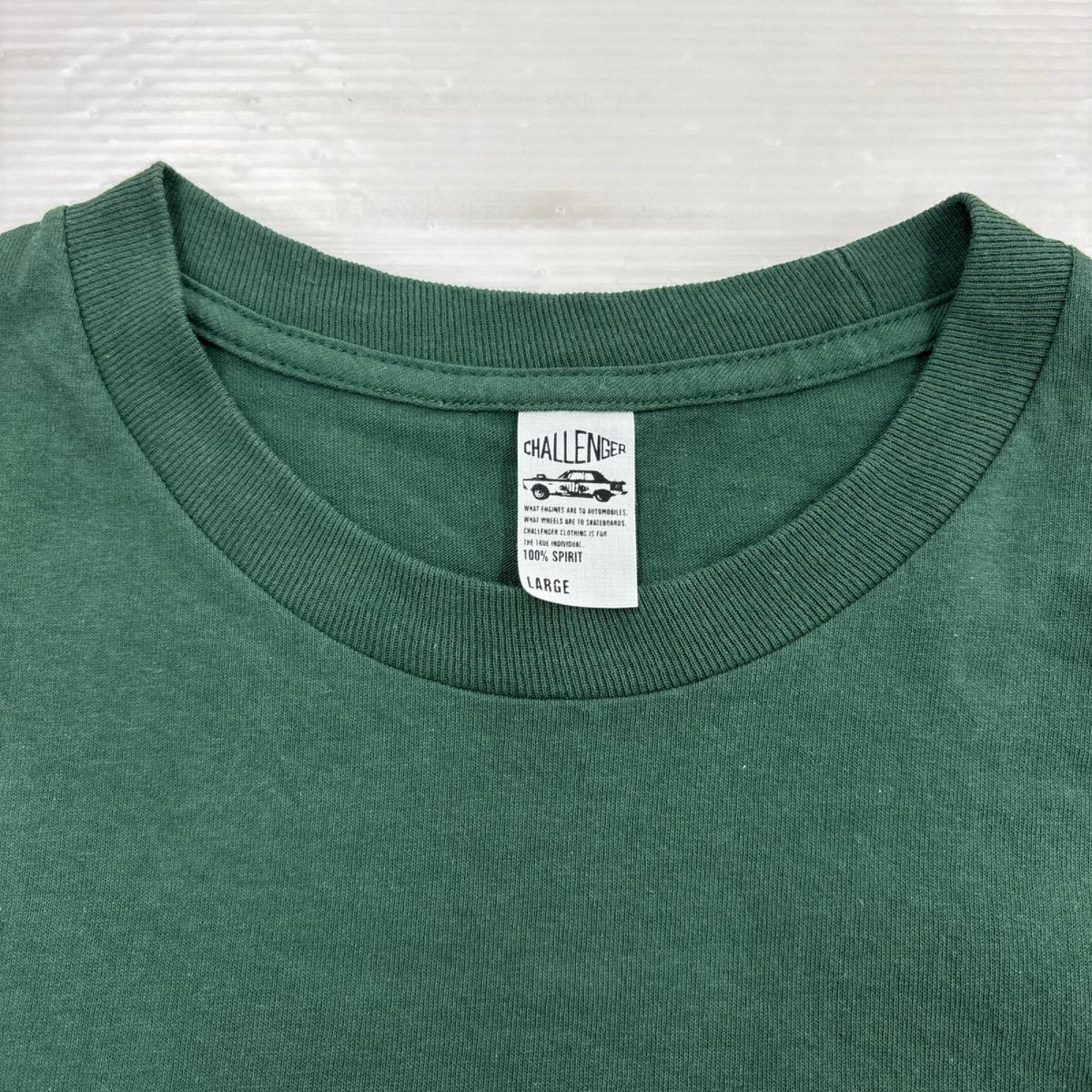 半袖Tシャツ ネオンロゴ GRN L L グリーン