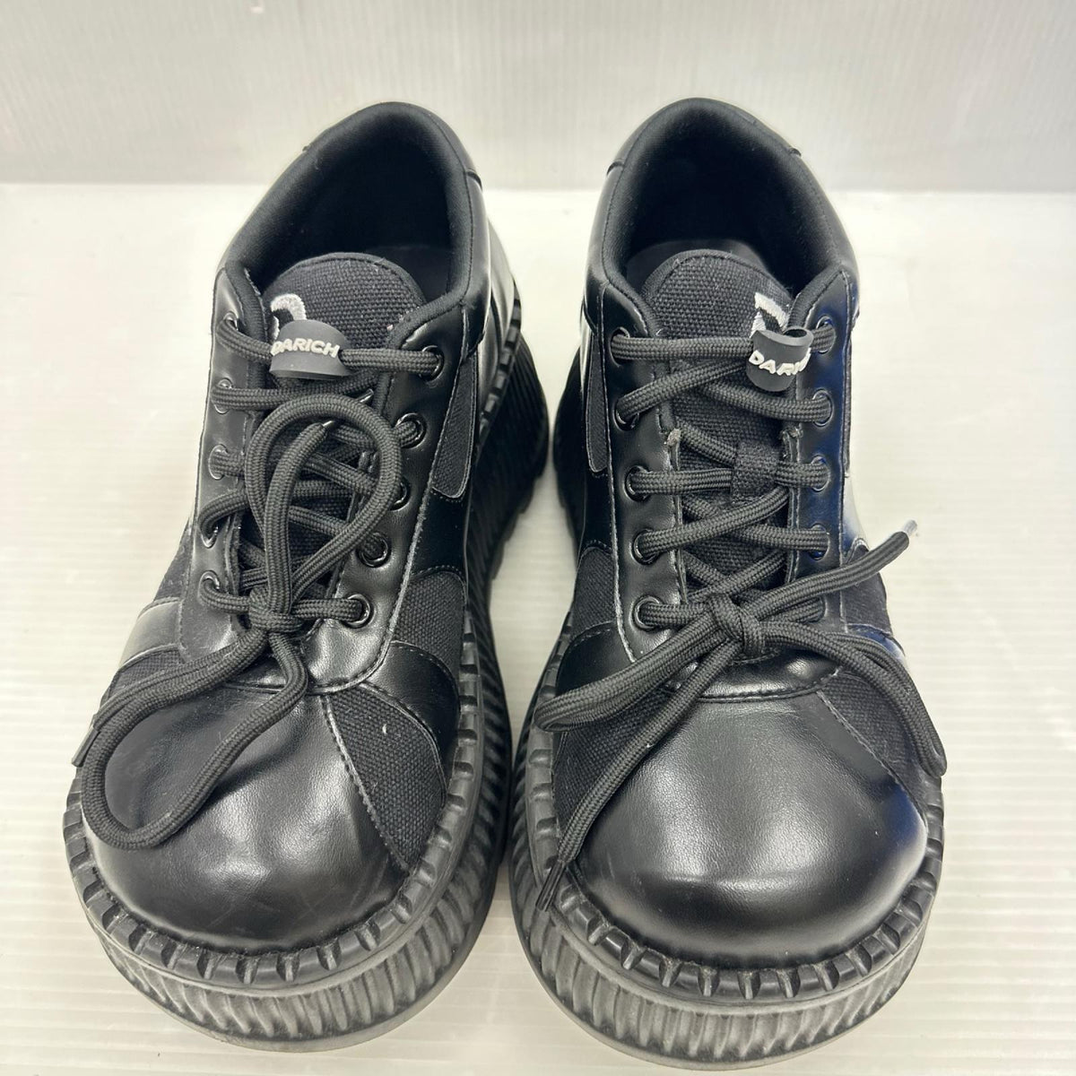 ブーツ DARICHI ボリューム厚底 黒