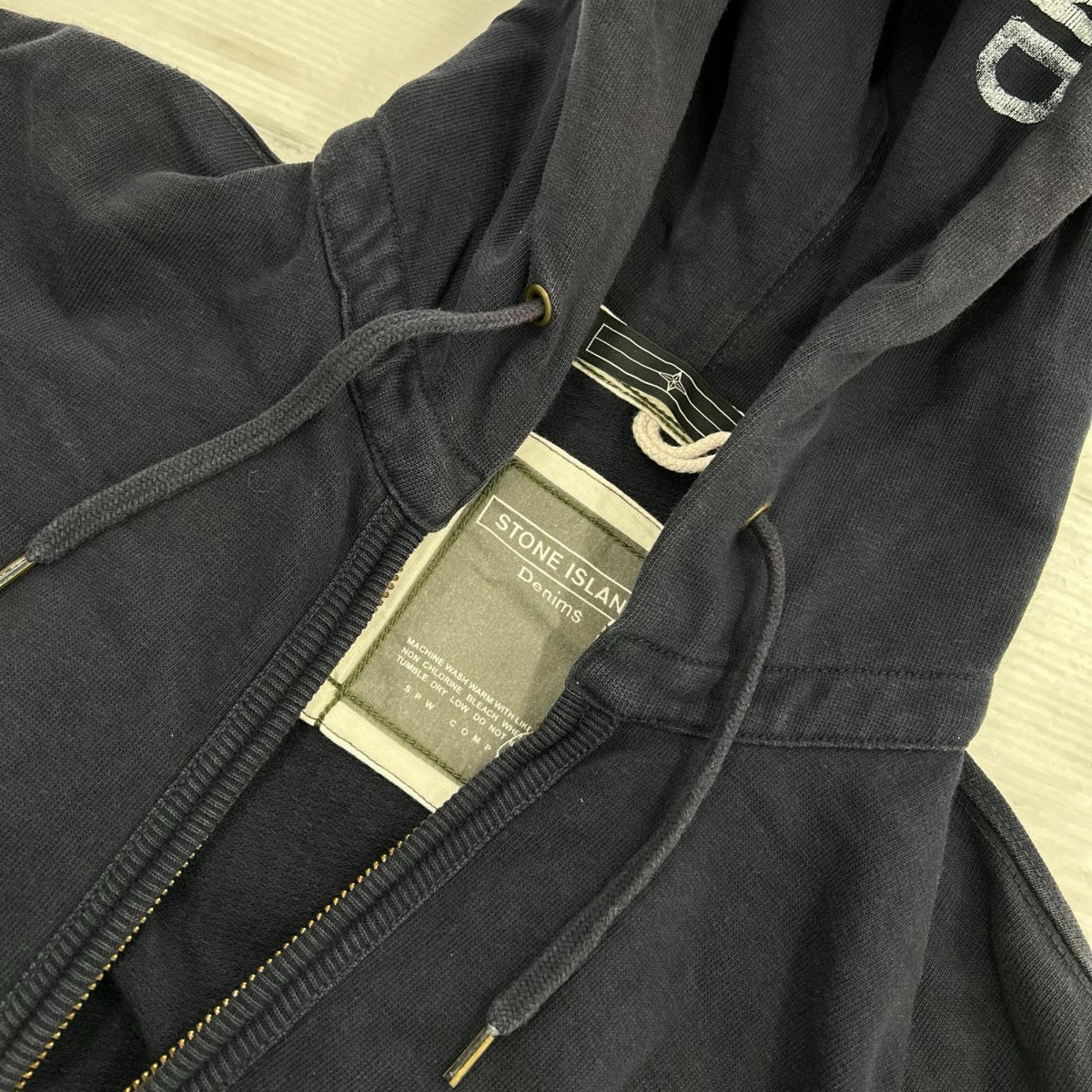パーカー 00S Paul Harvey期 Denims 黒 (M) M ネイビー
