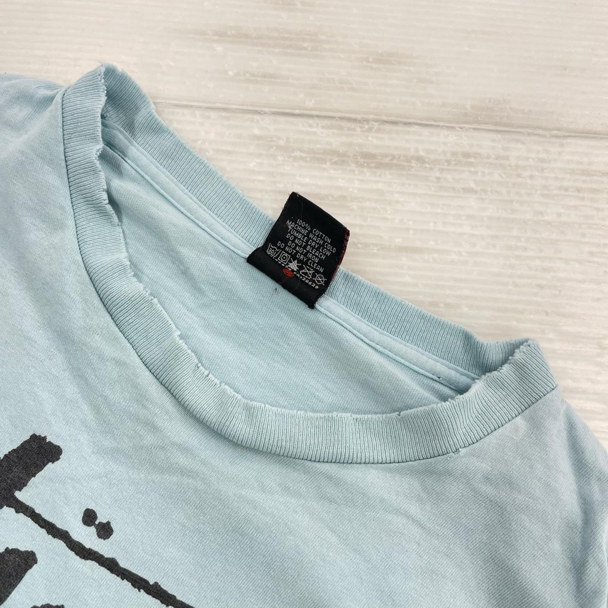 半袖Tシャツ Livin Extra Large スカル 青 (XL) ブルー
