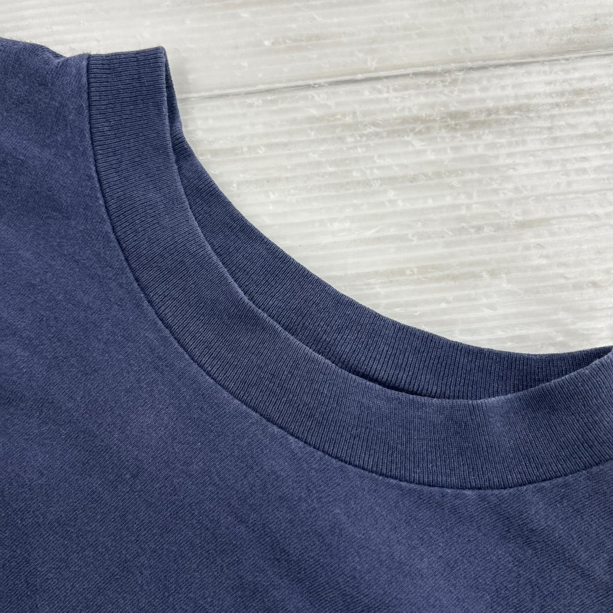 半袖Tシャツ 90S USA製 YAGA 紺 (XL) ネイビー
