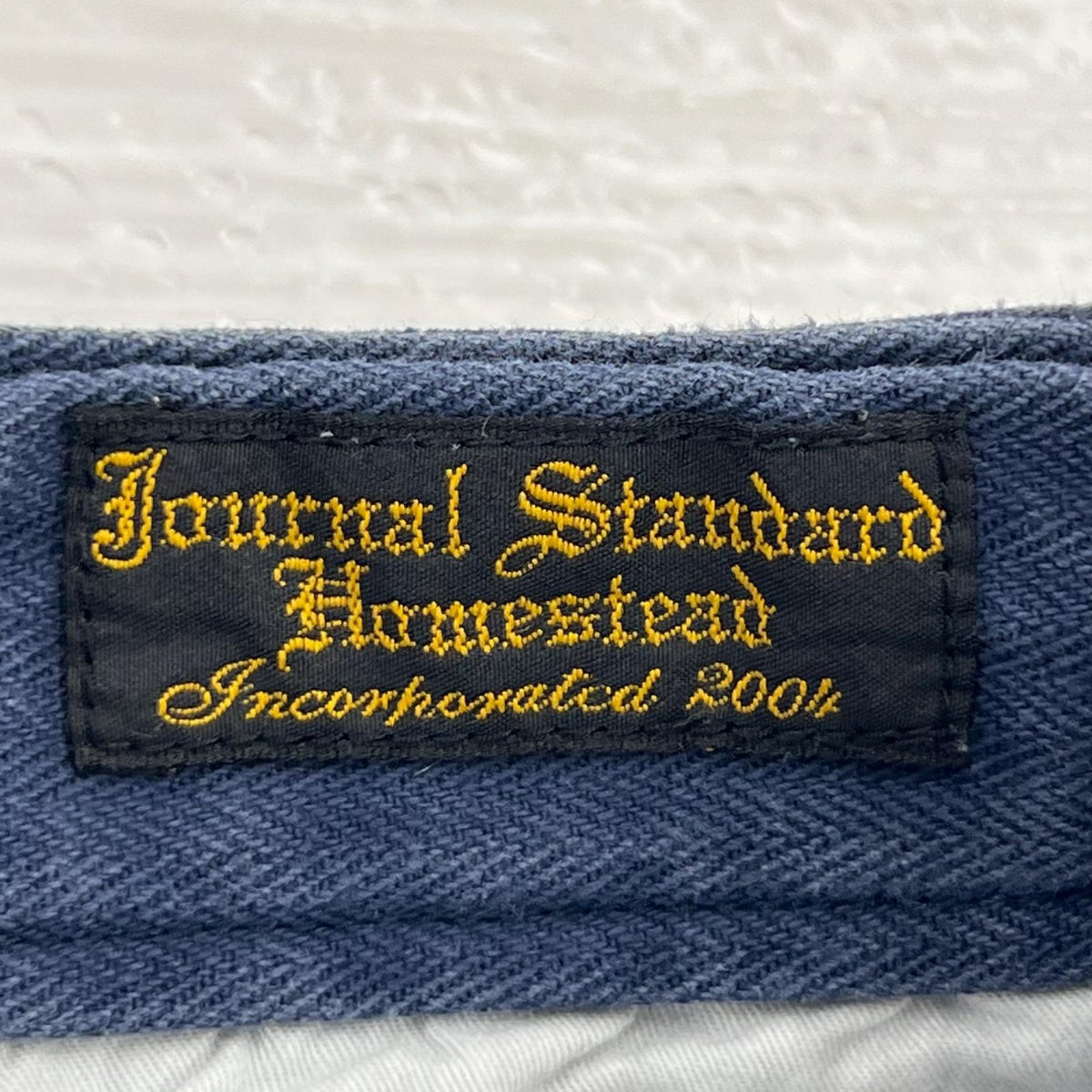 パンツ HOMESTEAD リメイクワークパンツ ネイビー S ネイビー