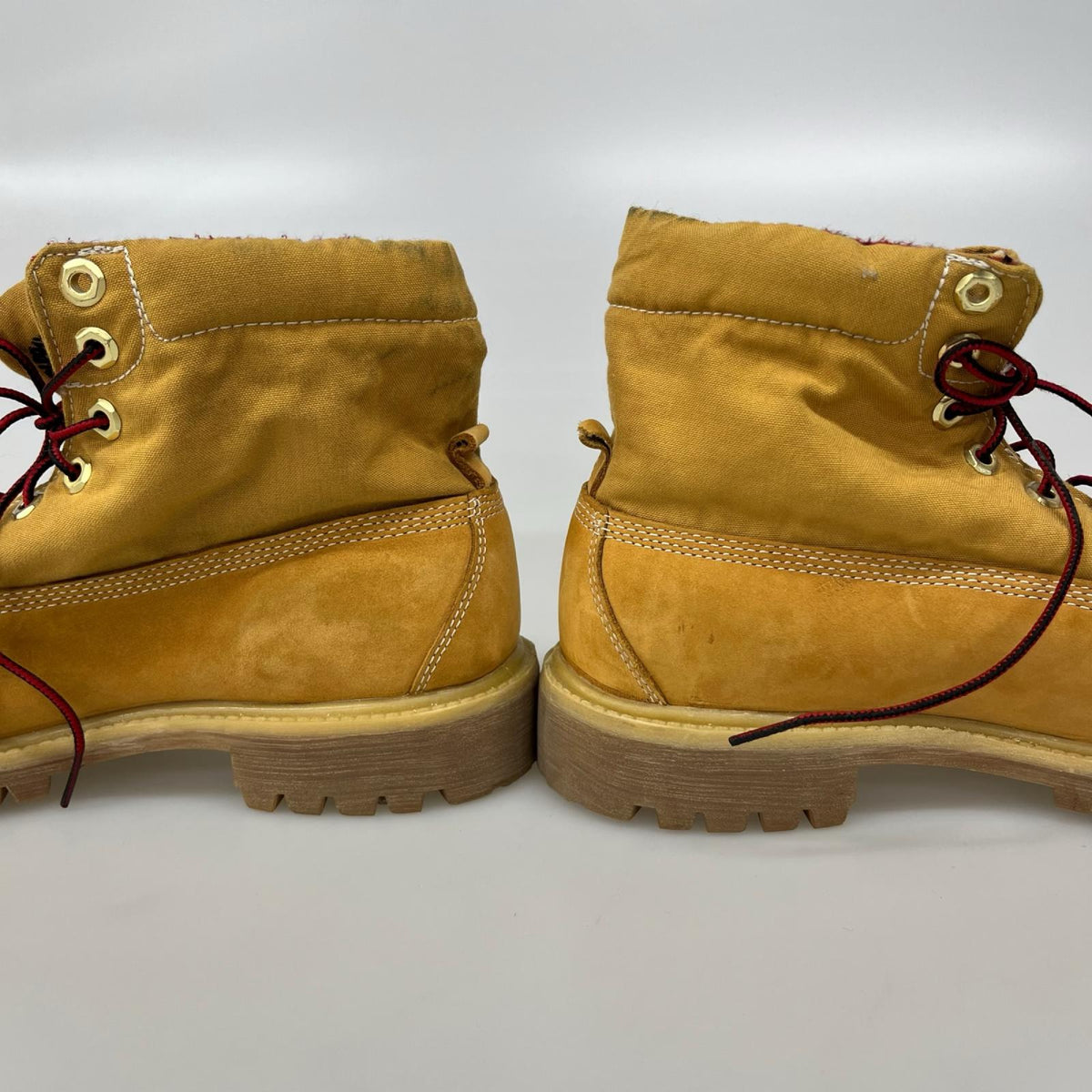 ブーツ イエローブーツ 裏地チェック US9W 27cm (US9 UK8 1/2 EU44)