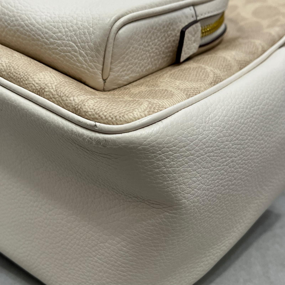 COACH シグネチャー リュックサック アイボリー CZ176
