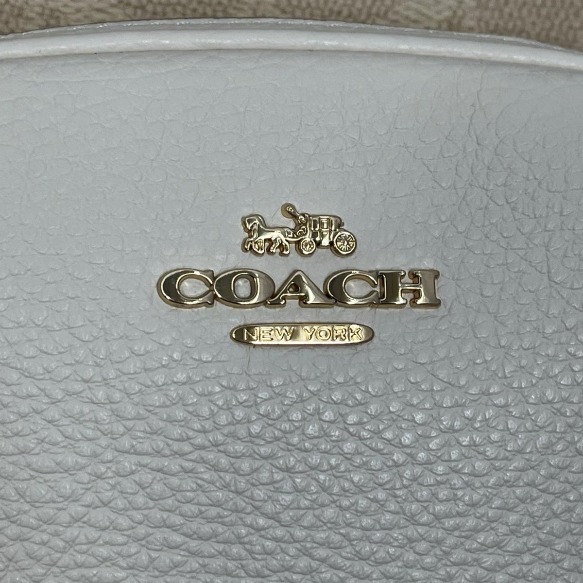 COACH シグネチャー リュックサック アイボリー CZ176