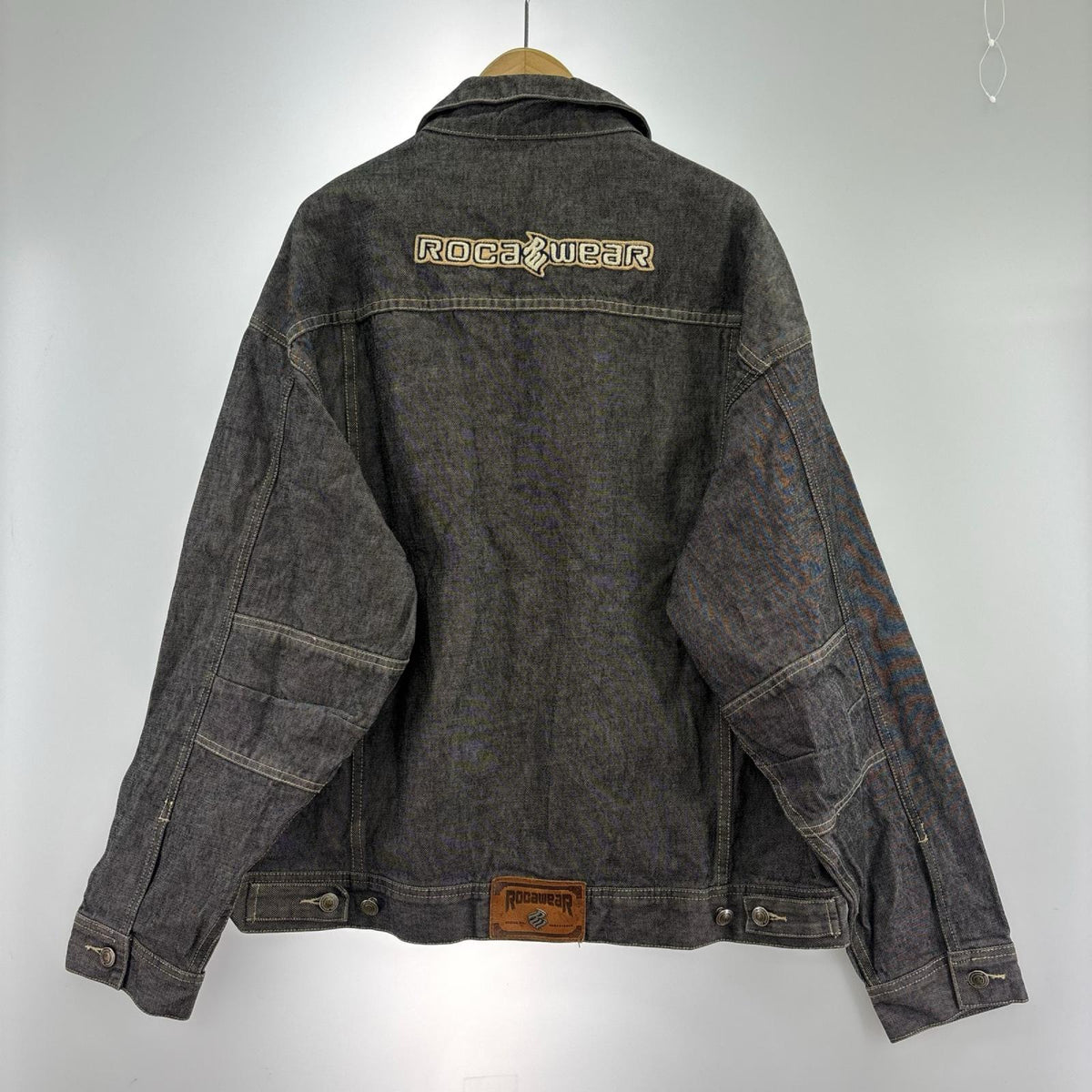 ジャケット roca wear ジップ 黒 ブラック