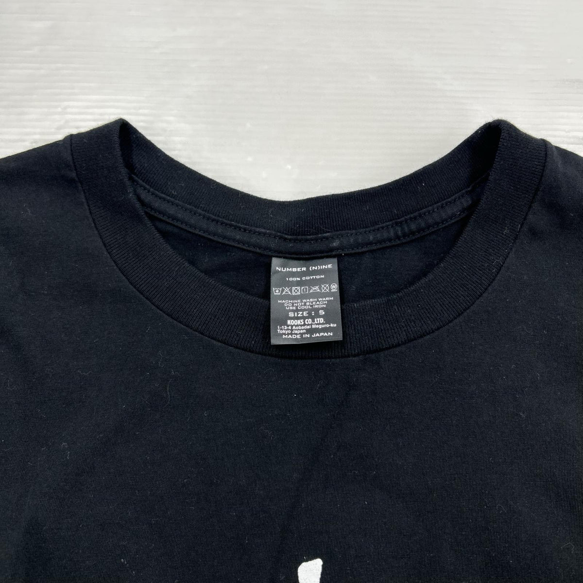 半袖Tシャツ 黒 5 ブラック
