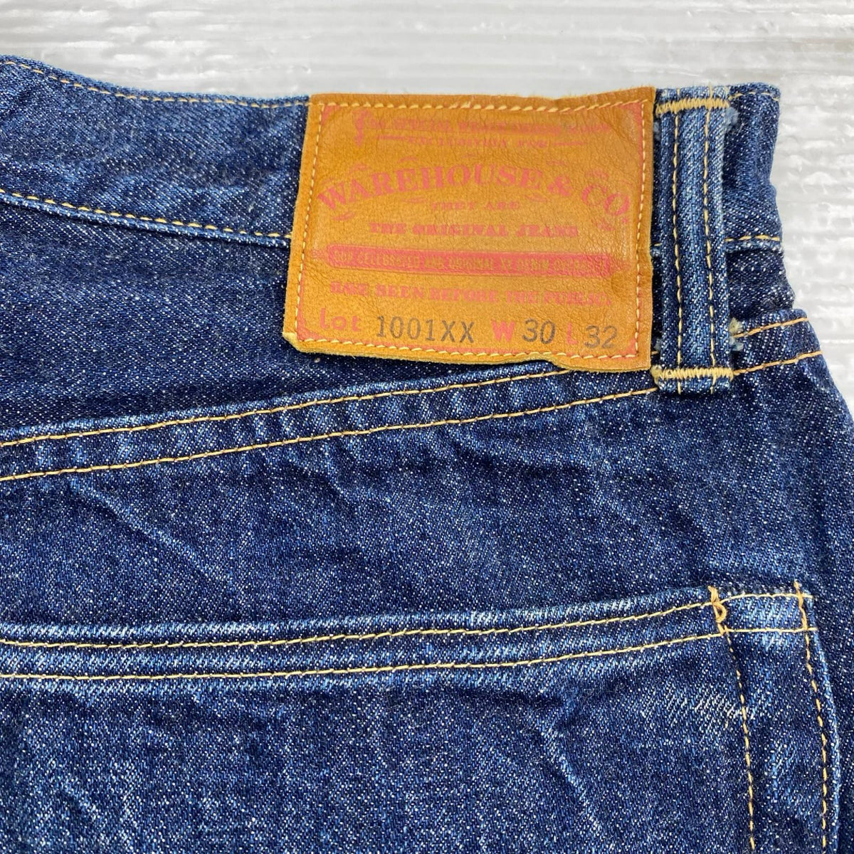 デニムパンツ 濃紺 1001XX W30/L32 30 ネイビー