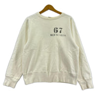 スウェット Buzz Rickson's ステンシルプリント スウェットシャツ (M) M ホワイト